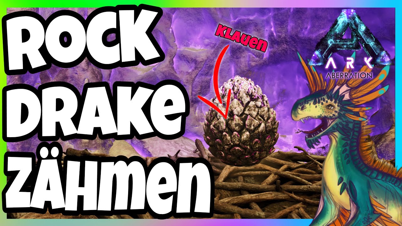 Ark ROCK DRAKE zähmen 🌿 ARK Survival Ascended [Gameplay] deutsch