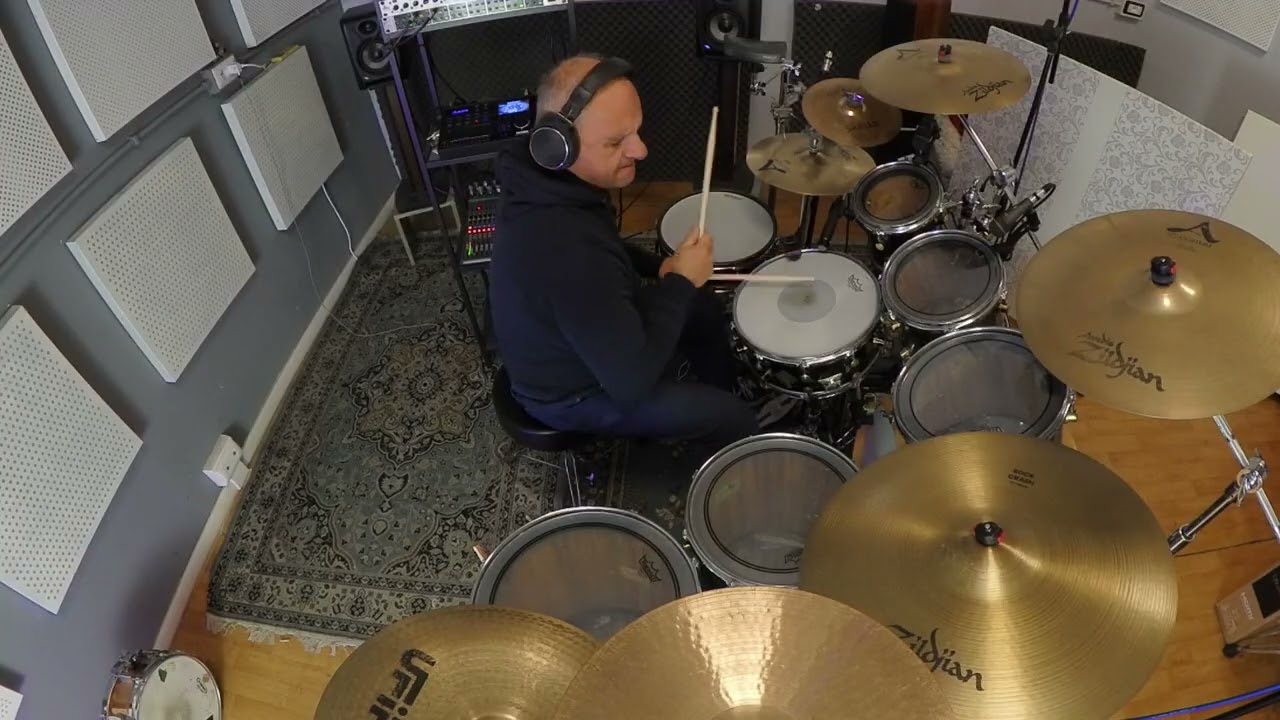 Barry White & Luciano Pavarotti (your my first) Cover drums