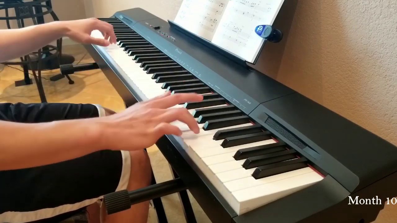 1 Year Piano Progress