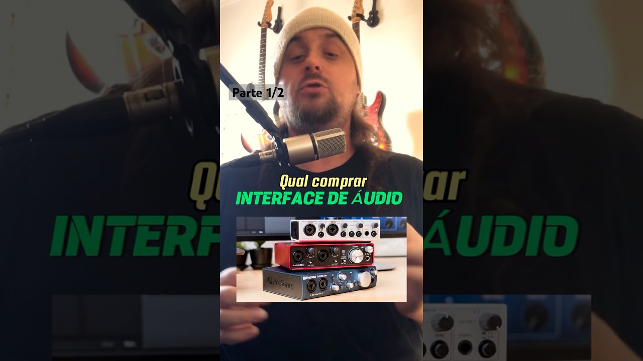 Qual interface de &aacute;udio comprar #guitarra #guitarrista #amplificador #interfacedeaudio #guitarrarock