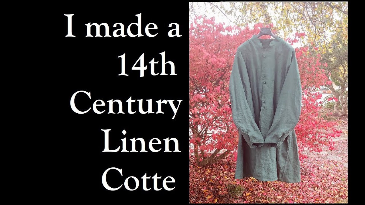 I made a 14th Century Green Cotte