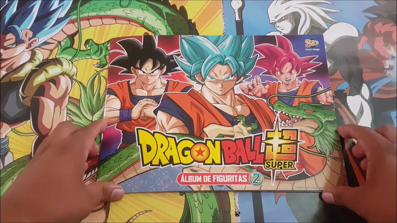 Albúm Dragón Ball Super 2 Sticker Design Argentina 2019