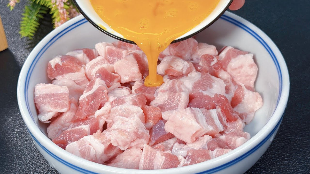 Свиная грудинка с яйцами - Просто и вкусно!