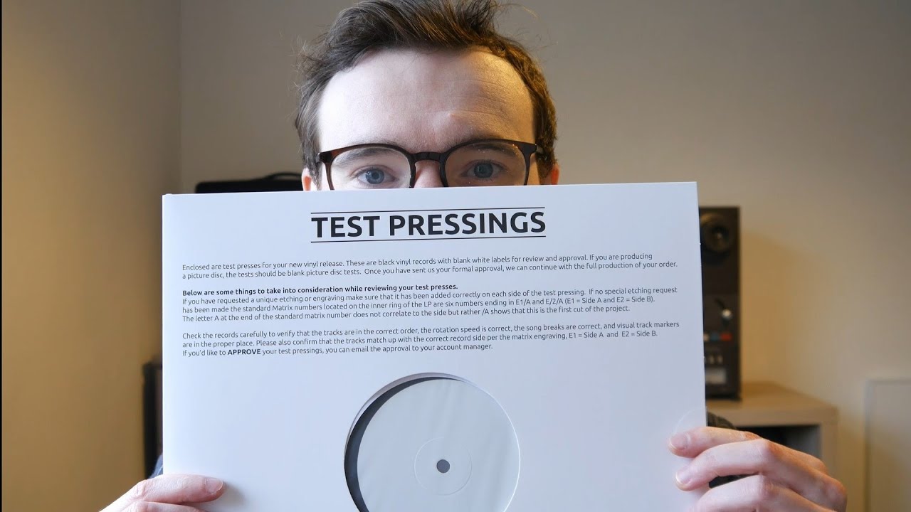 Competition time! Win a signed test pressing...
