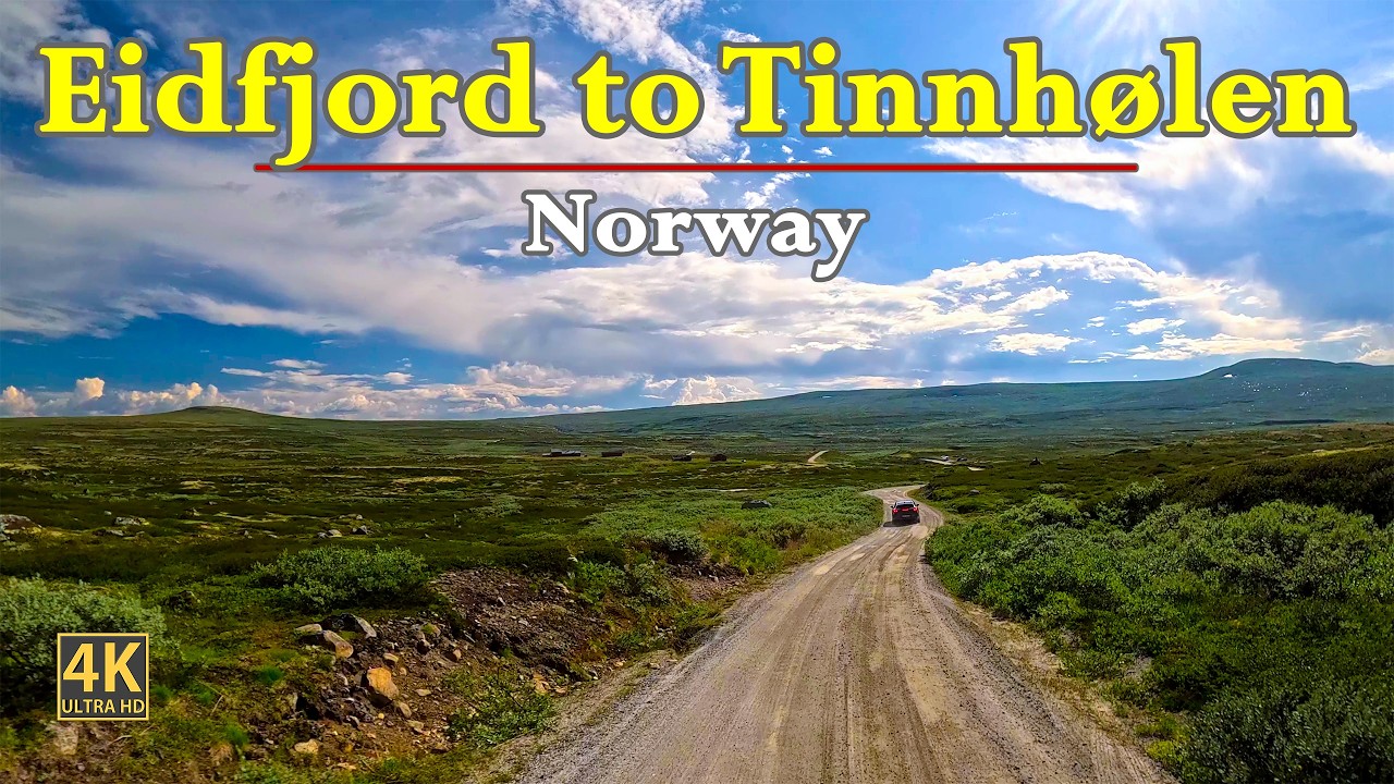 Eidfjord To Tinnhølen In Norway 🇳🇴 | Scenic Road Trip Stunning 4K | POV Driving