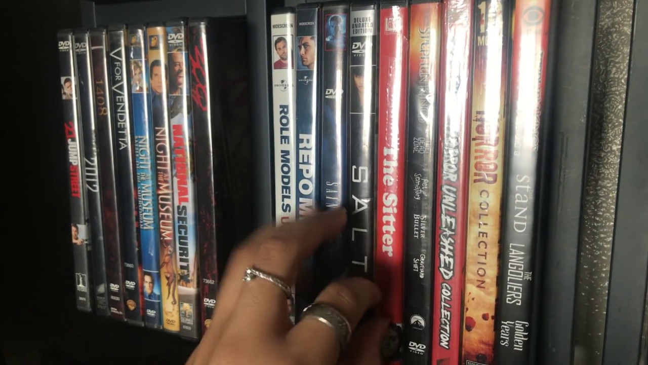 ASMR | Movie Shelf Tapping