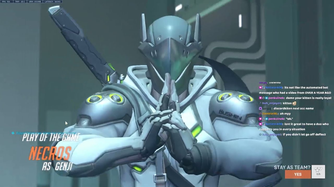 Overwatch 2 Fastest Genji God Necros Showing His Nasty Gameplay Skills