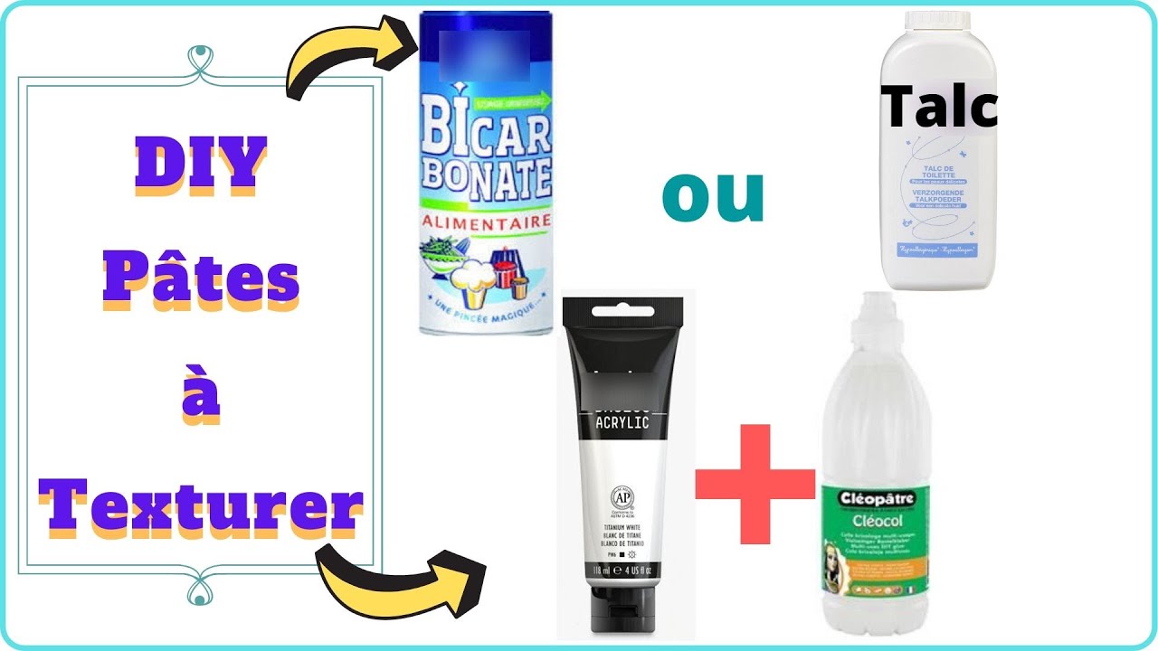 Comment Faire Vos Propres Pâtes de Texture pour Pas Cher !!