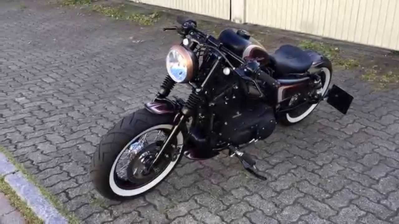 Harley Davidson 48 Cult-Werk Bobber Walk Around