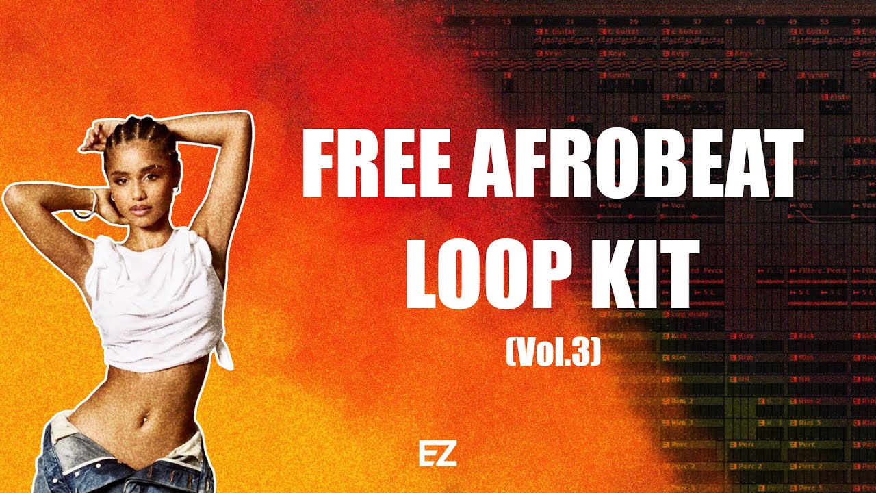 🔥[FREE]🔥 AFROBEAT LOOP KIT/SAMPLE PACK Vol. 3 (25+ Royalty Free Drum Loops)