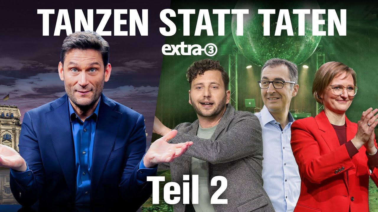 Die Gr&uuml;nen: Zwischen Krise und Konfetti | Jahresr&uuml;ckblick 2025 mit Oliver Kalkofe | extra 3 vom 04.1