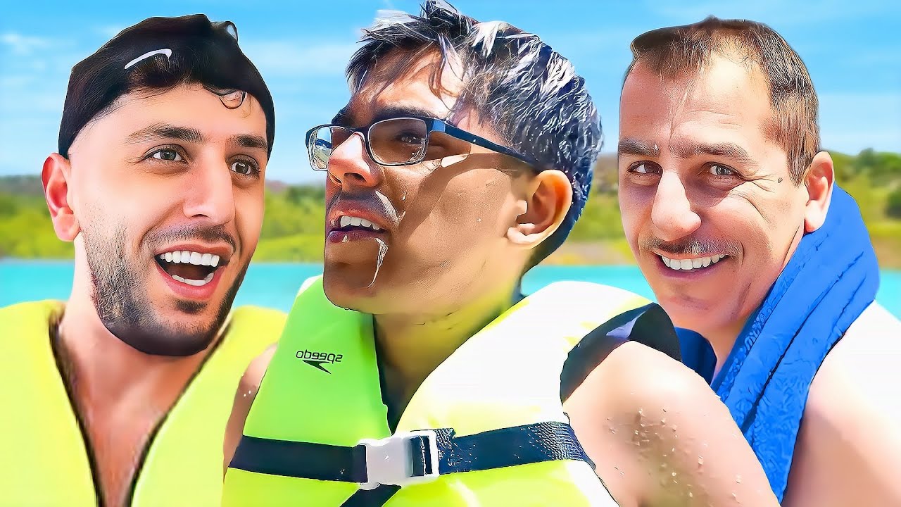 Papa Rug Teaches N3on & Brawadis How To Swim..