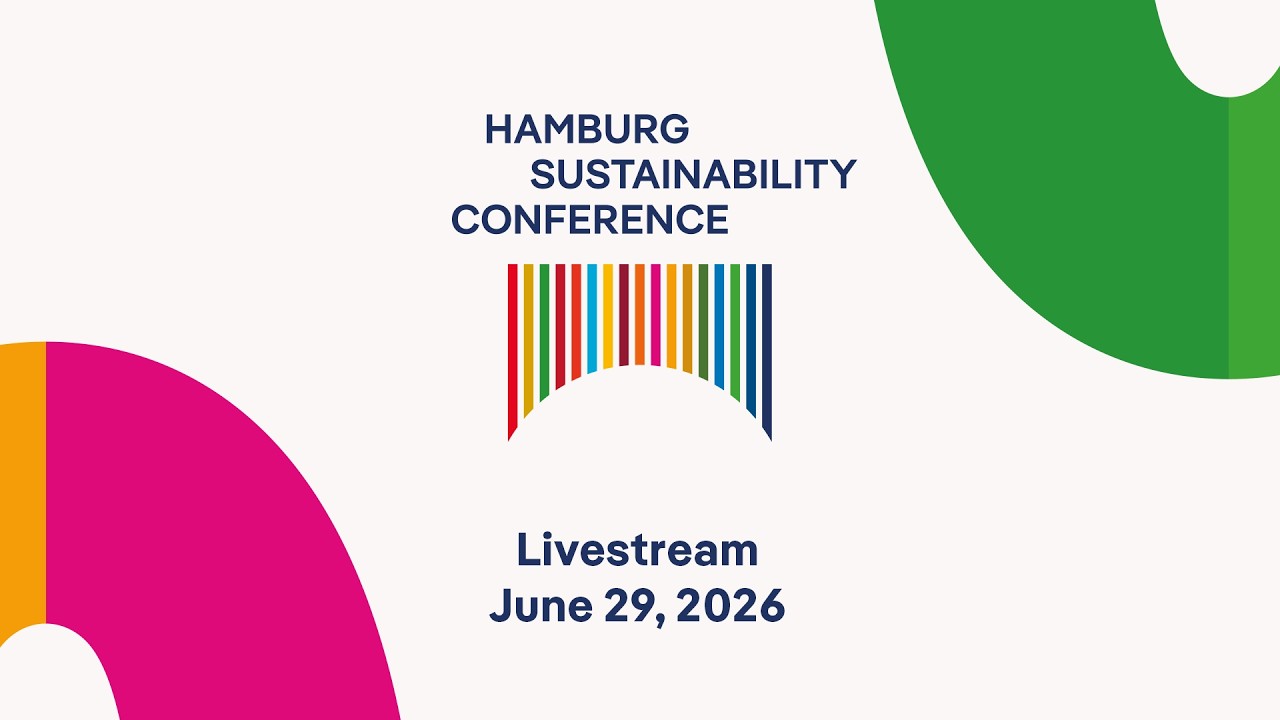 Hamburg Sustainability Conference 2026 Live, June 29