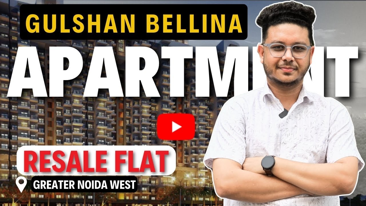 Luxury 💯 3 Bedroom Flat for Sale 😱| Gulshan Bellina | Noida Extension | Resale Apartment