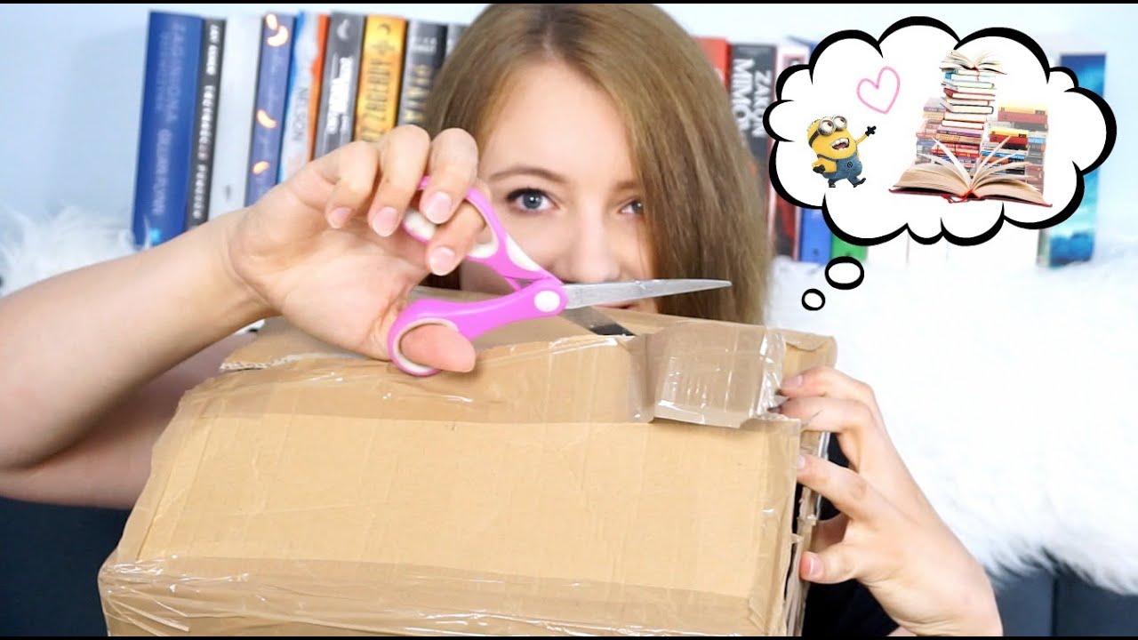 BOOK HAUL + UNBOXING :-)