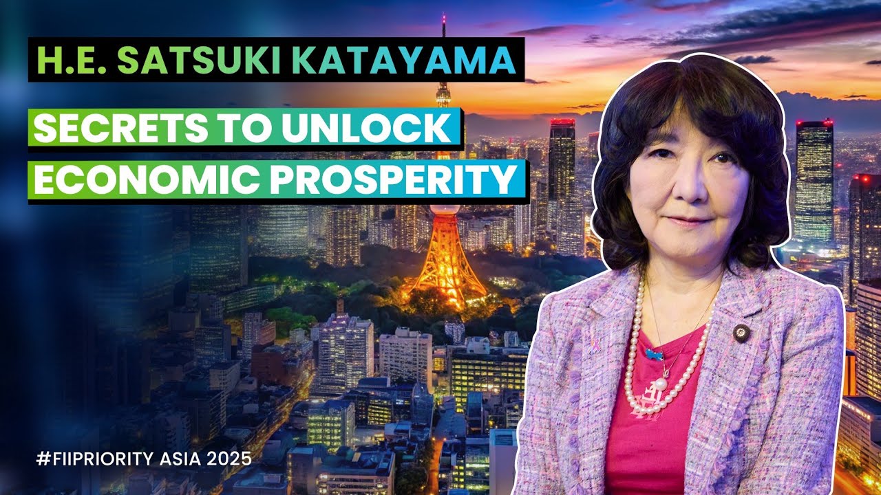 FII PRIORITY Asia: Special Remarks by Japan&rsquo;s Minister of Finance Satsuki Katayama