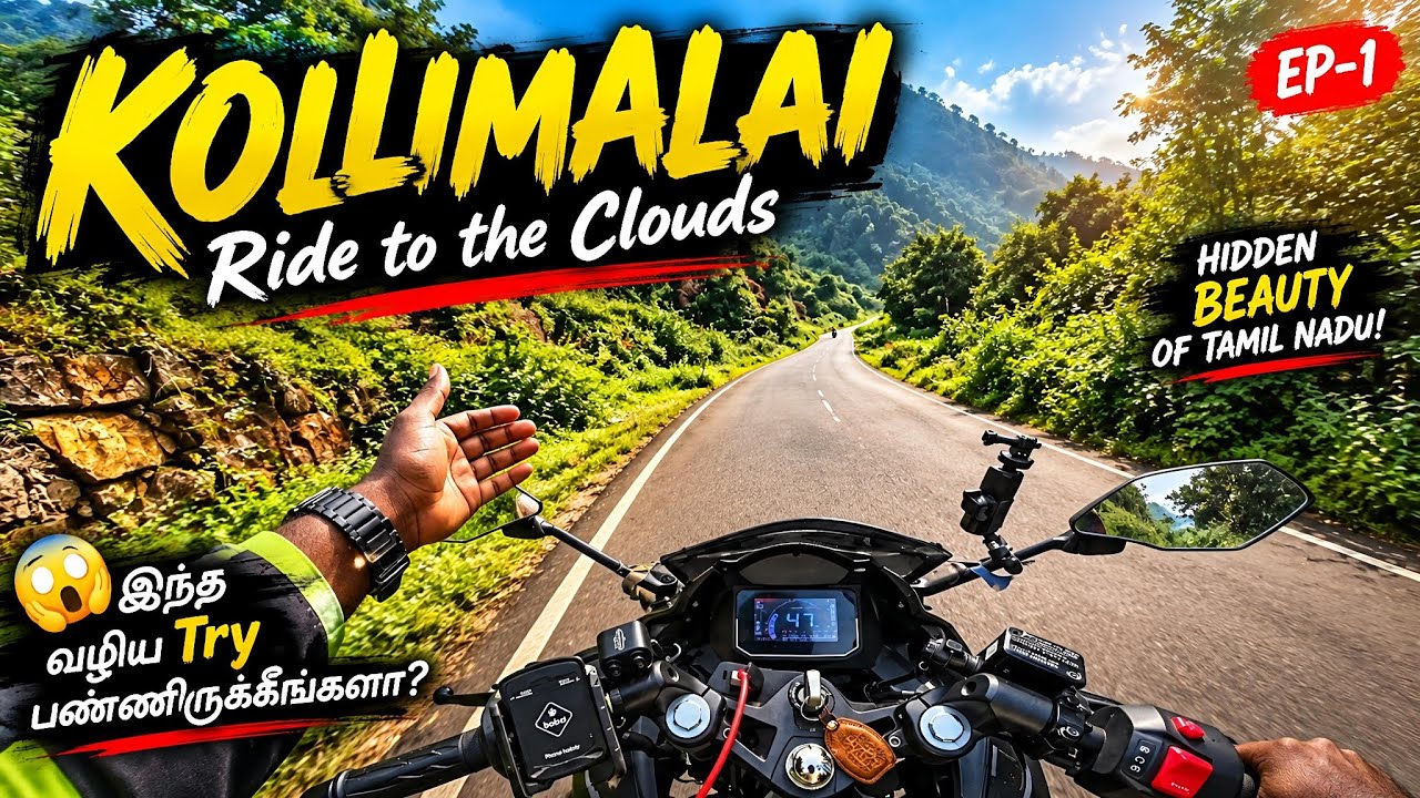 The Most Underrated Route to Kollimalai 😮 | Dangerous road drive safe 👍| Ep-1 | Tamil vlog 