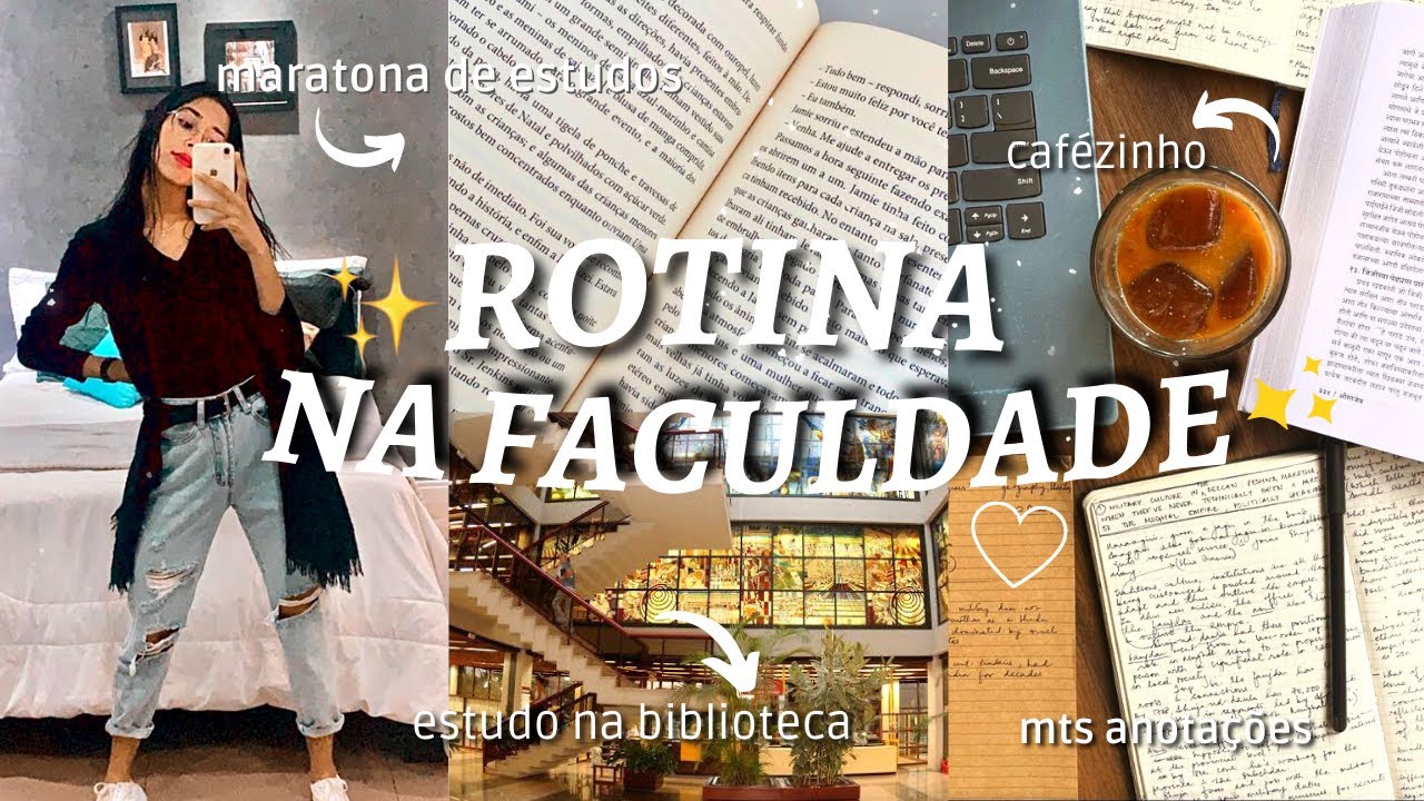 🤓 ROTINA FACULDADE ENGENHARIA DE PRODUÇÃO