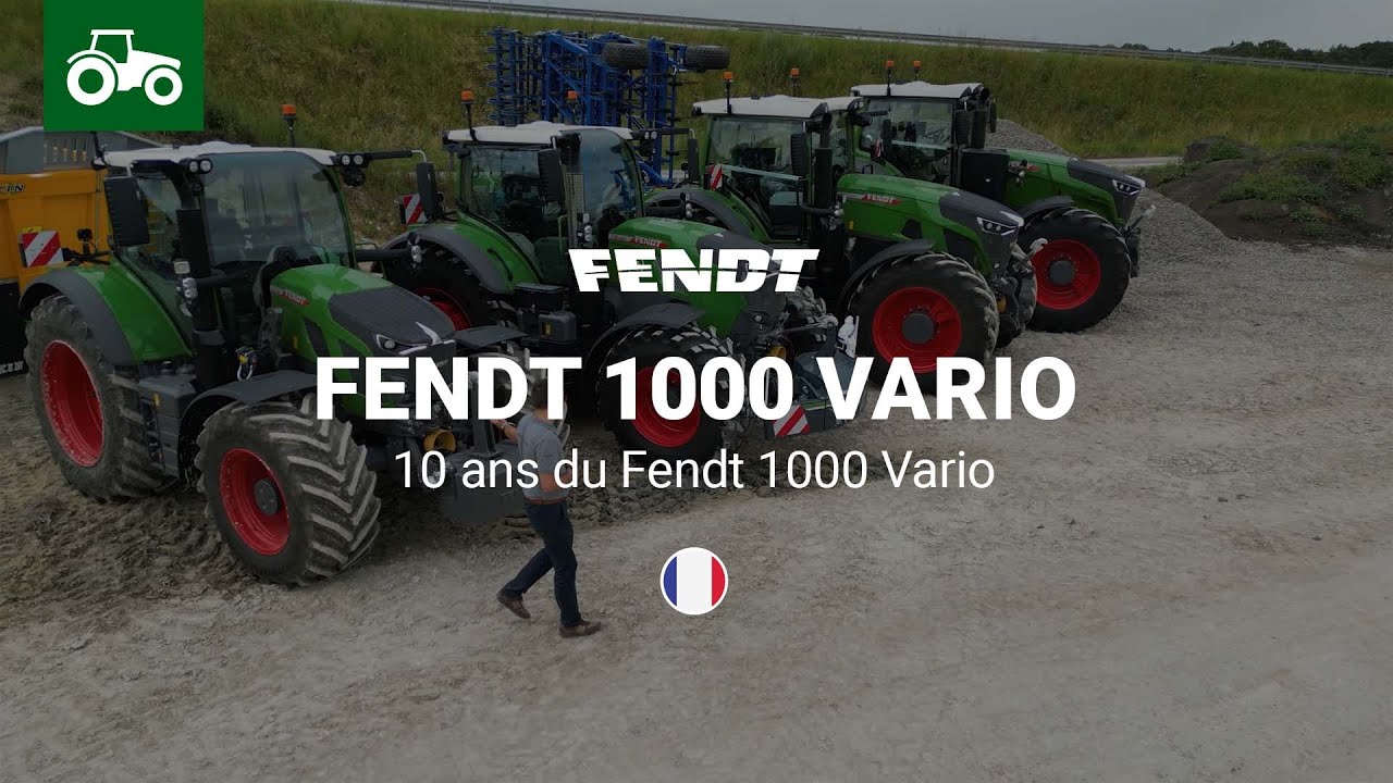 Fendt 1000 Vario | 10 ans du Fendt 1000 Vario | Fendt