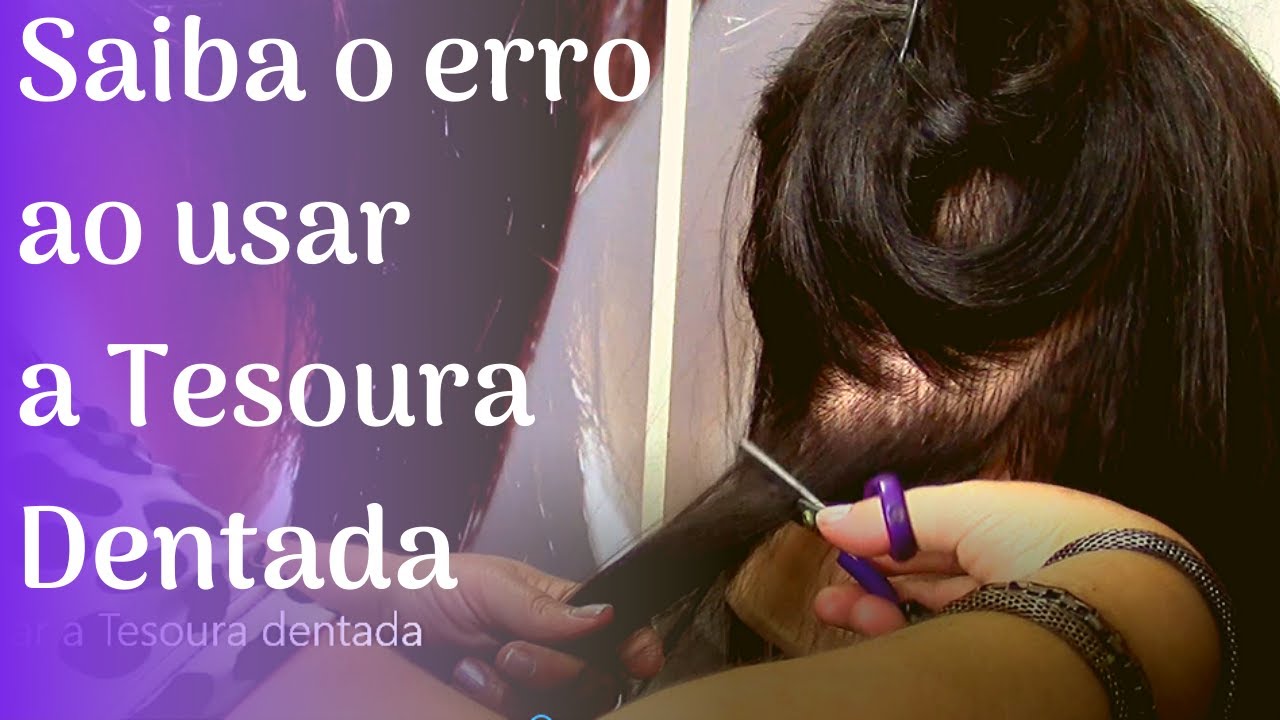 Dicas para usar a Tesoura dentada