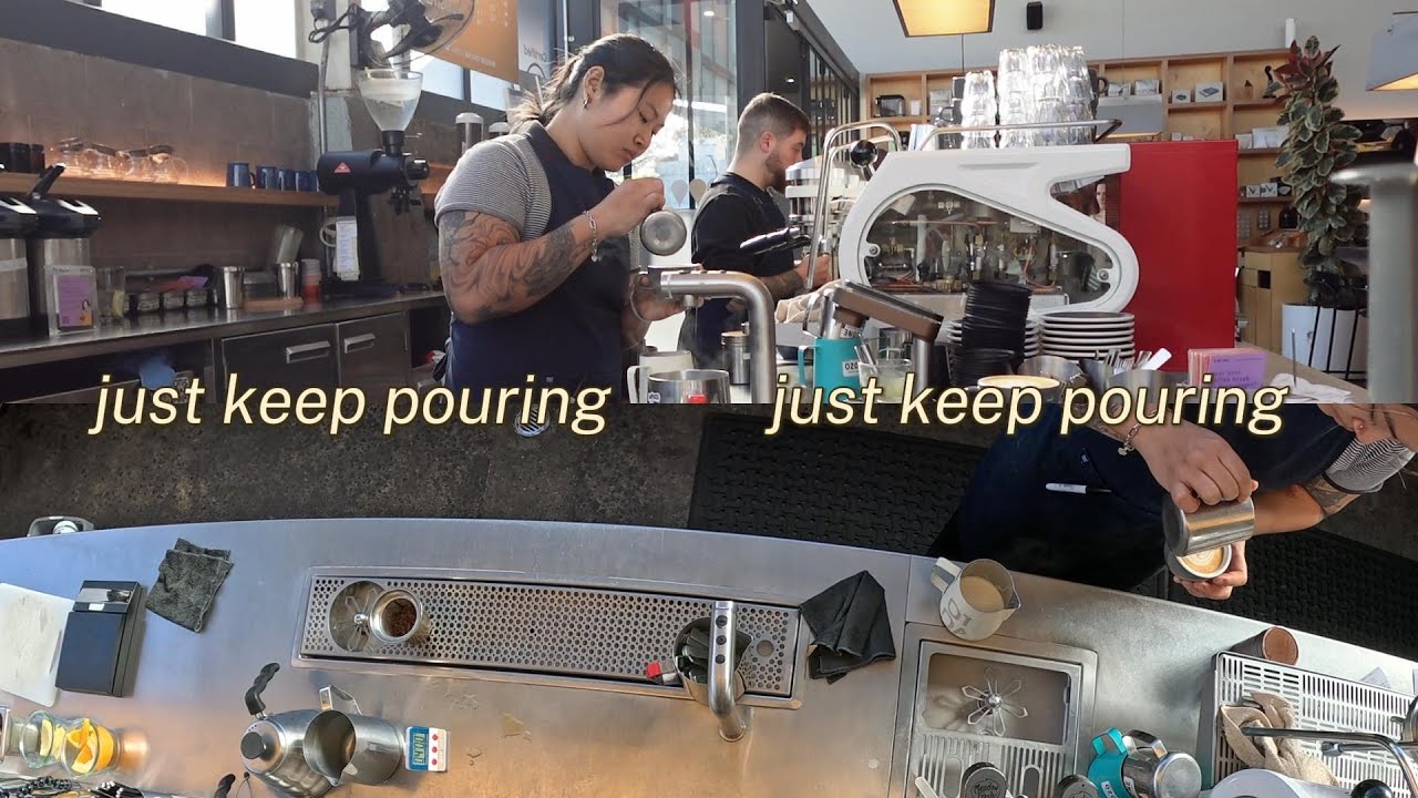 Chill barista weekend shift in Auckland