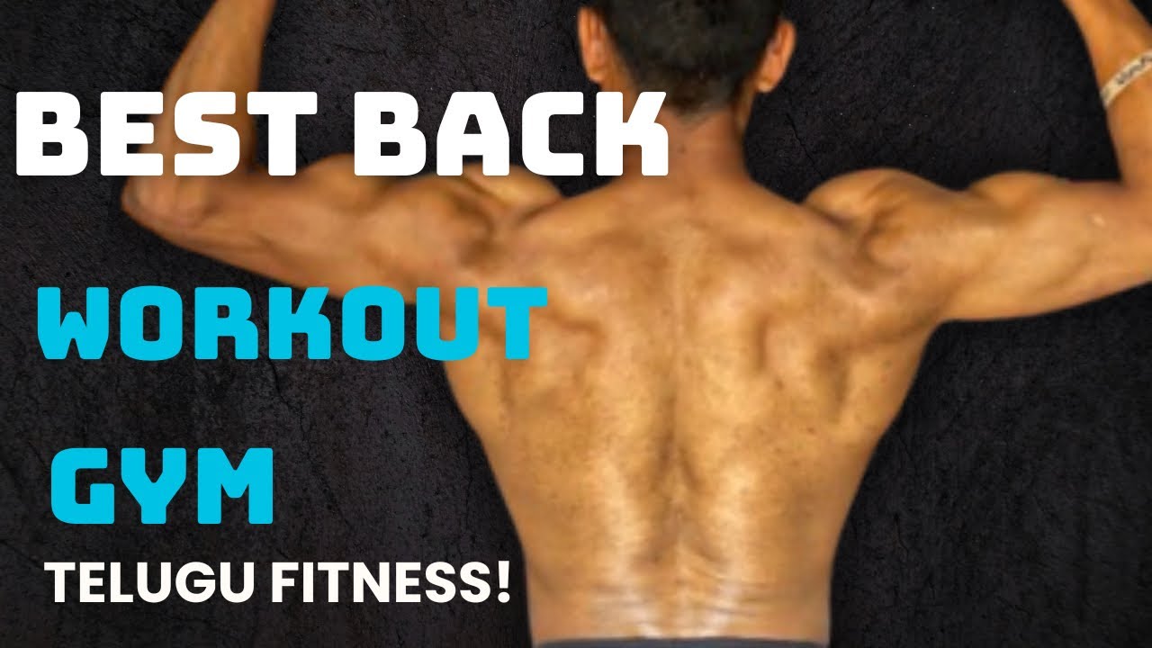 BEST Back & Lats Workout in Gym | Full Growth Guide | Telugu 💪