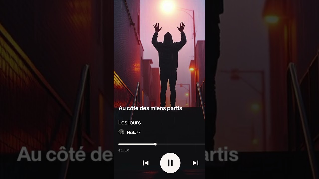 Les jours by niglo77 officiel #auteurcompositeur #musique #rap #music 