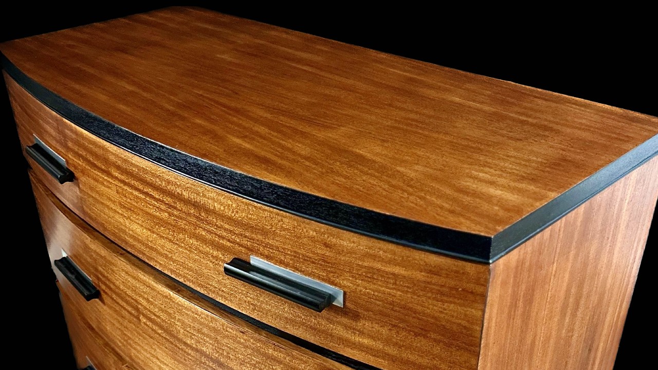 MCM dresser gets CONVERTED into Art Deco furniture