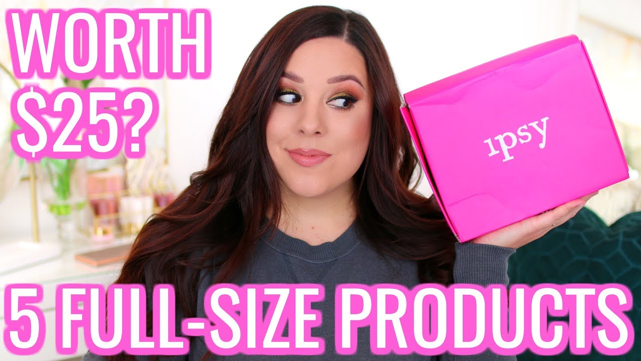 NEW! IPSY GLAMBAG PLUS NOVEMBER 2018! WORTH THE MONEY?