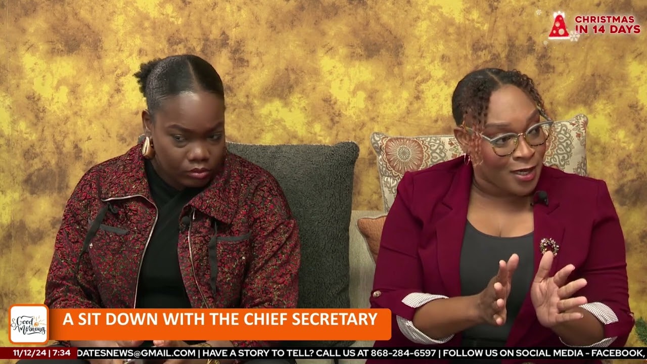 A Sit Down with the Chief Secretary | Honourable Farley Chavez Augustine