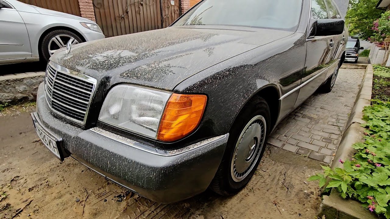 Нашли НОВЫЙ Mercedes W140 Кабан с пробегом 12 тысяч км!!! Супер Капсула Времени 1992 года