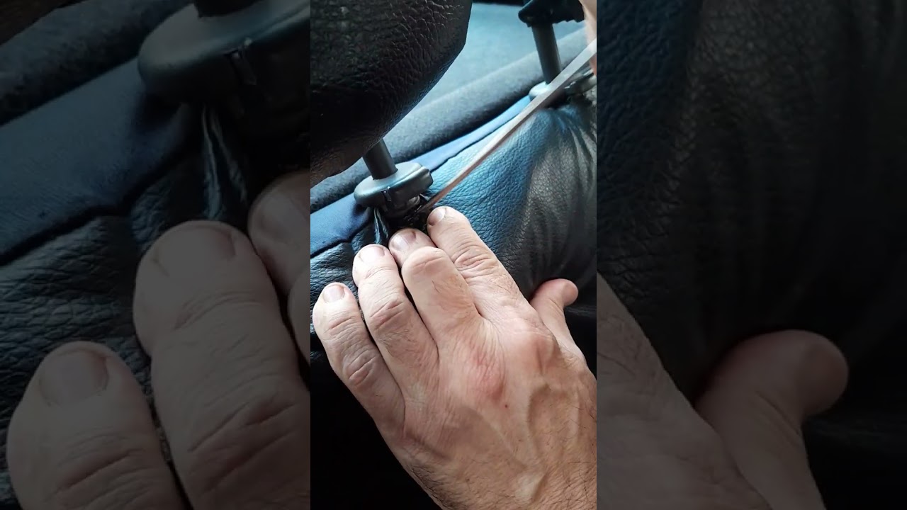 ¿Como extraer apoyacabezas traseros FIAT SIENA/PALIO?