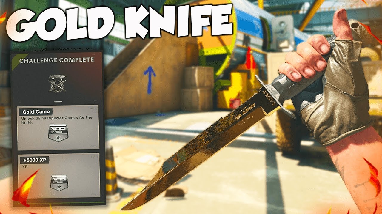 GOLD KNIFE UNLOCKED 🔓 (BLACK OPS COLD WAR)