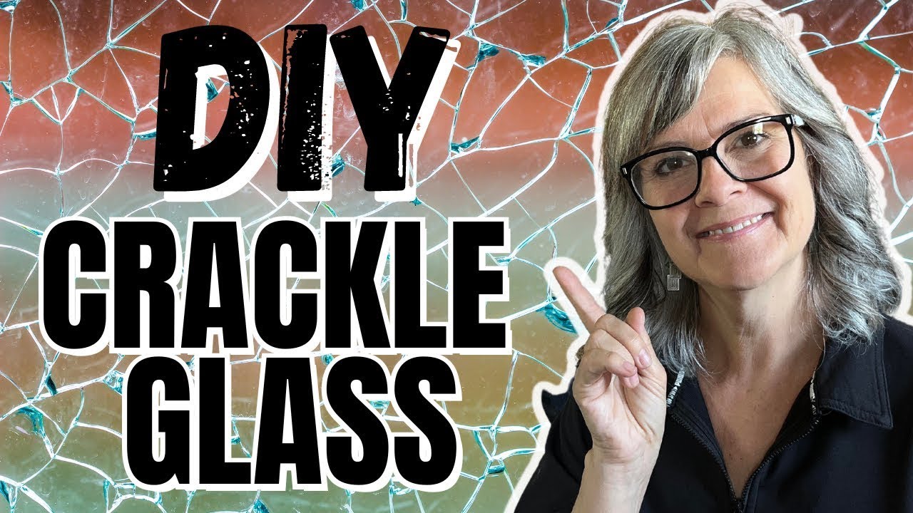 Create The Perfect Faux Crackle Glass / Upcycling Glass Jars