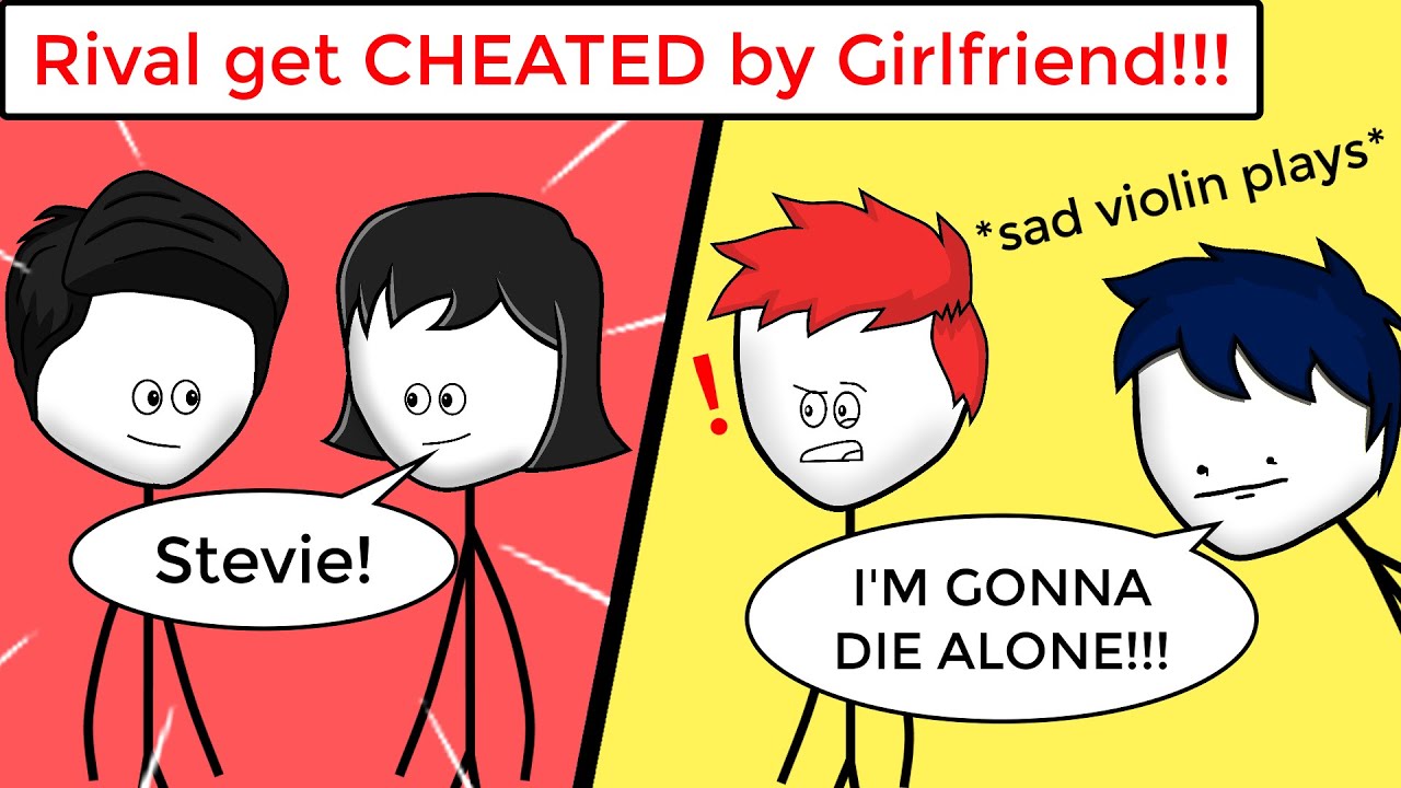 When a gamer's Rival gets cheated by his Girlfriend
