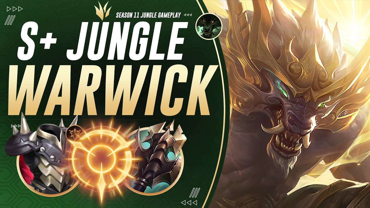 Be EVERYWHERE With Warwick: Advanced Pathing Decisions! | S11 Jungle Gameplay Guide & Best Build