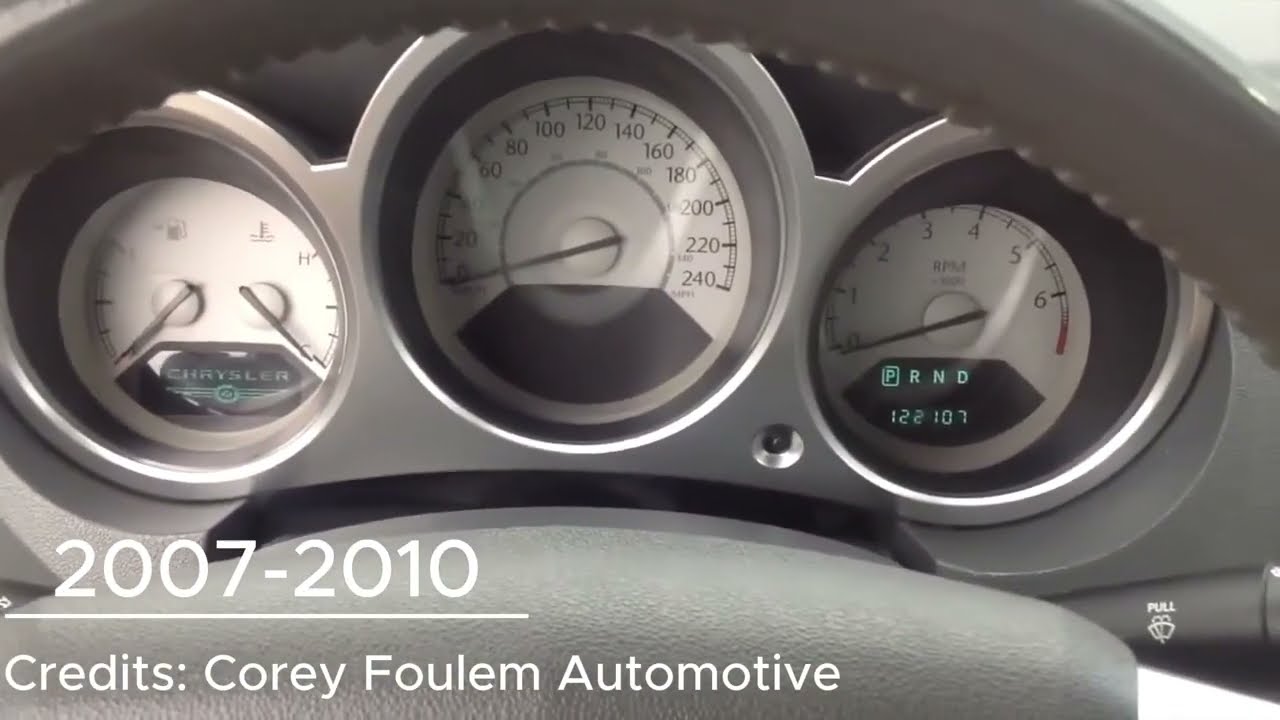 Evolution of Chrysler Sebring Startup Chimes