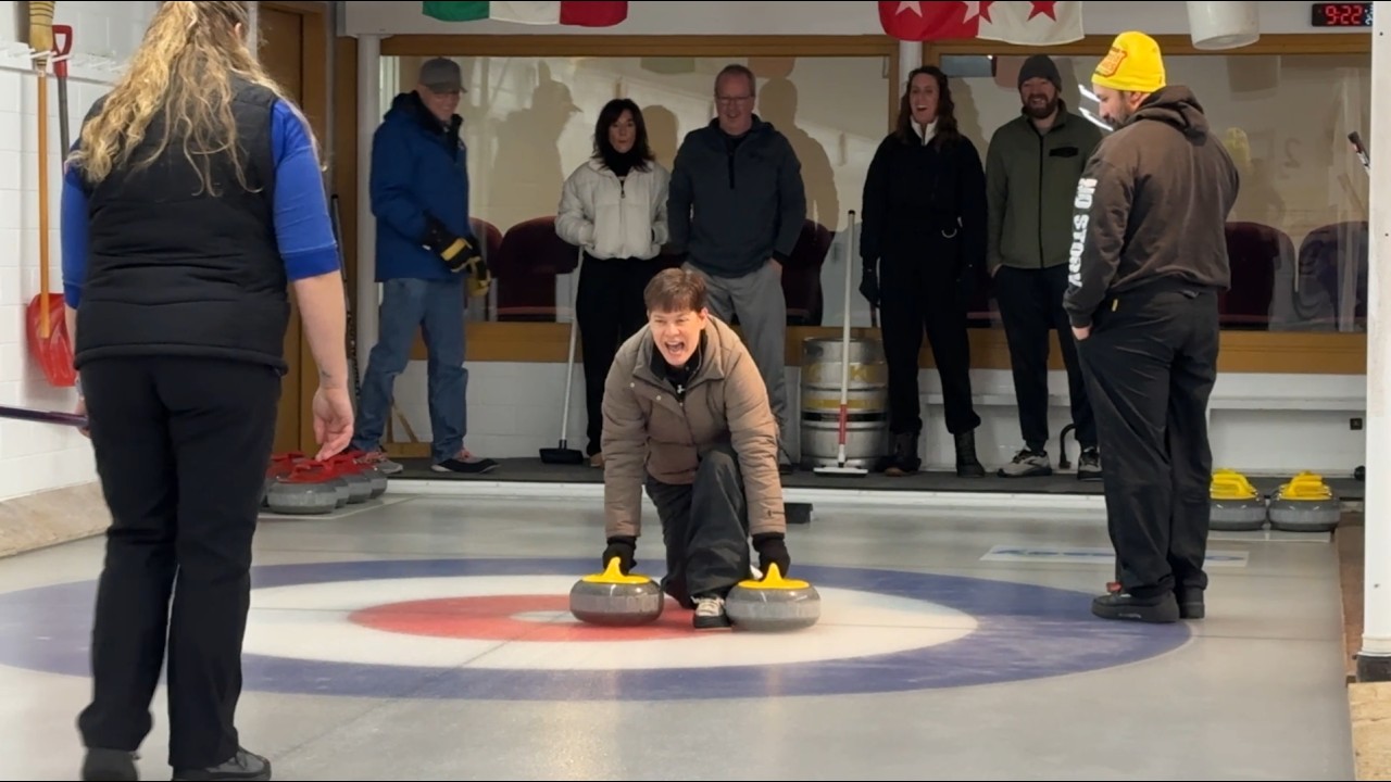 Dubuque Goes Curling in Monroe