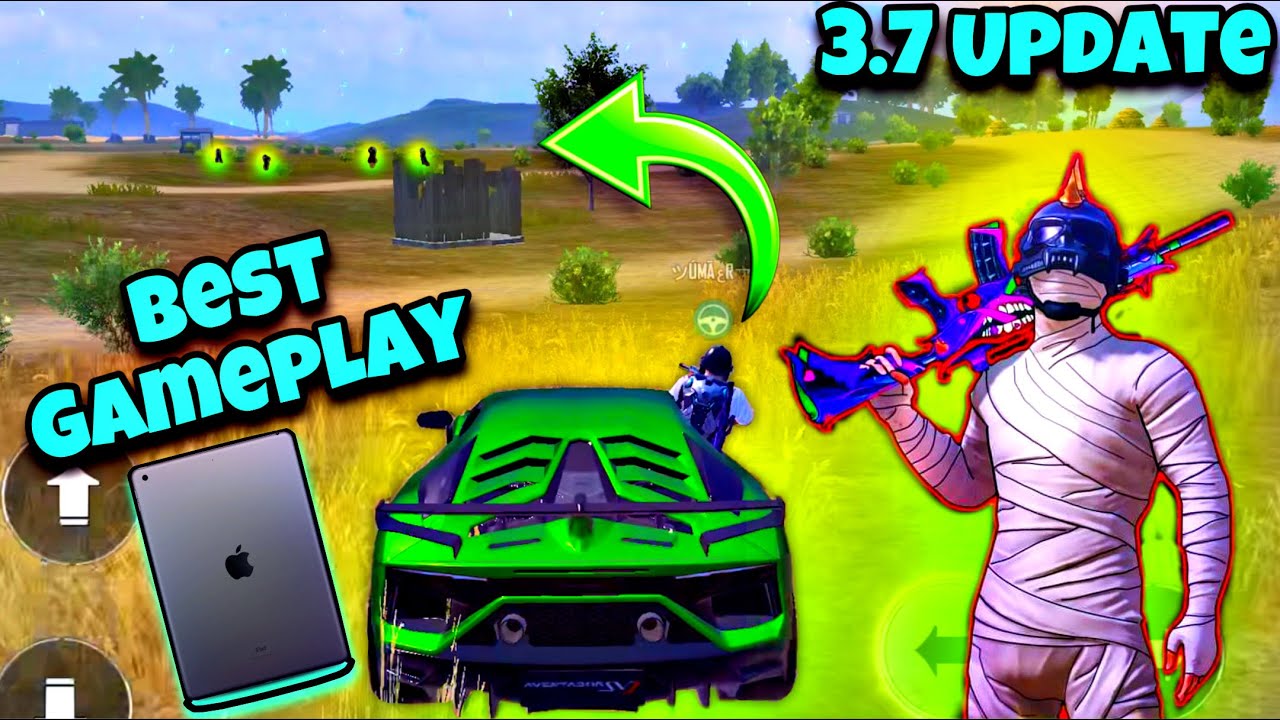 PUBG MOBILE 3.7 UPDATE 🥵 IPAD BEST GAMEPLAY | BONSAR GAMING |