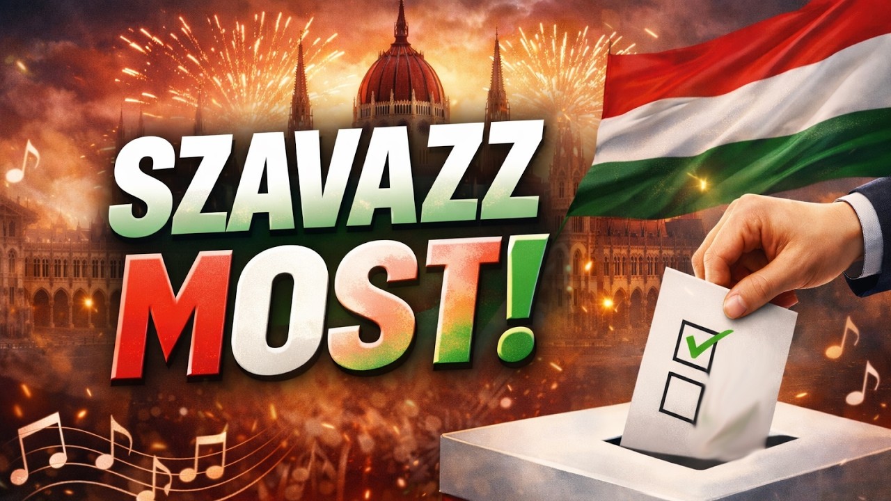 Megafrontin - Szavazz most! (Lyrics Video)