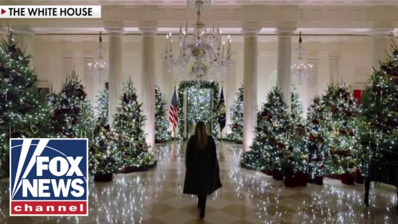 'HOME IS WHERE THE HEART IS': Melania Trump decorates the White House for Christmas