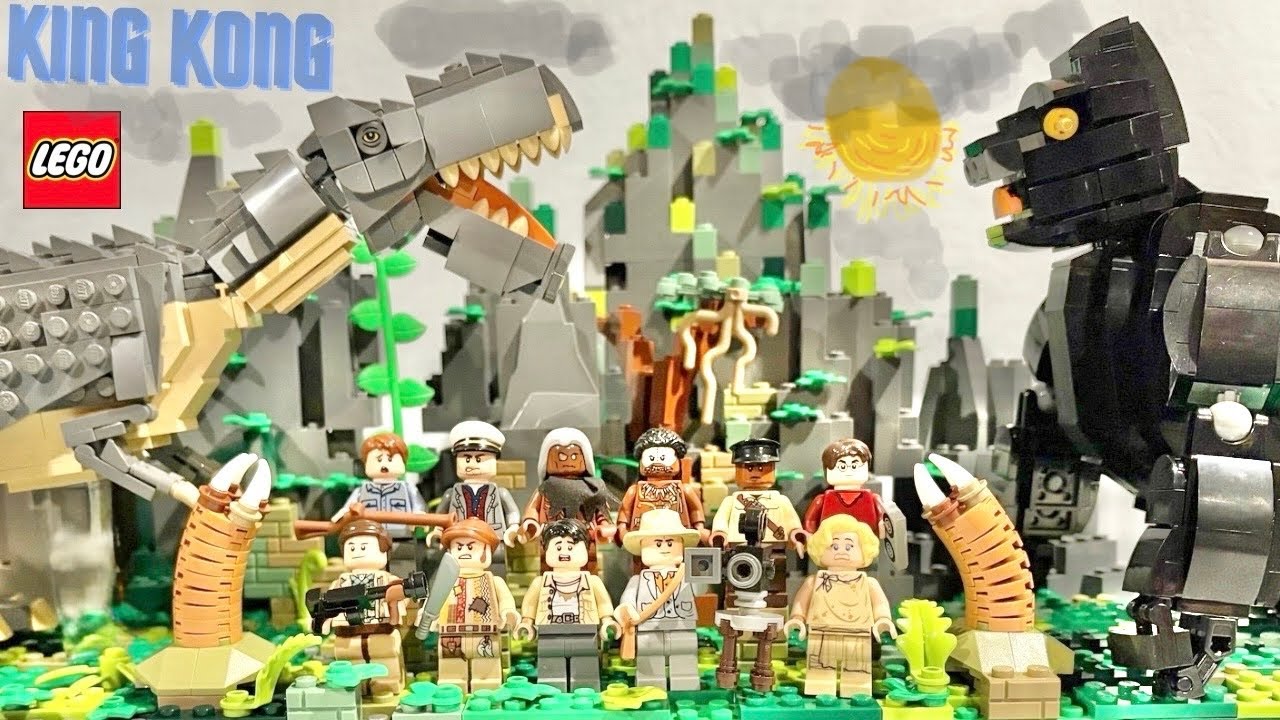 Lego King Kong (2005) Custom Minifigure Showcase!