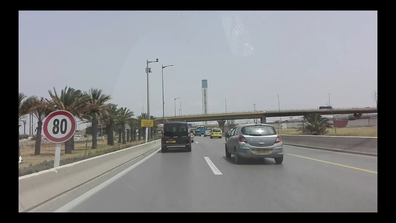 Alger Dar el beida,rocade nord.