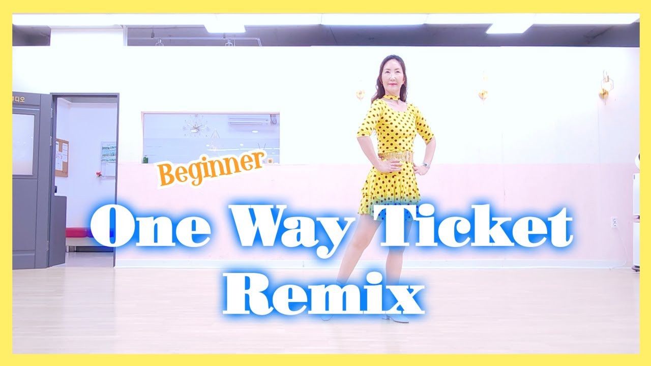 One Way Ticket Remix - Line Dance(Beginner) | 원웨이티켓리믹스 라인댄스 | 퀸즈라인댄스𝐐𝐮𝐞𝐞𝐧𝐬 𝐋𝐢𝐧𝐞𝐃𝐚𝐧𝐜𝐞