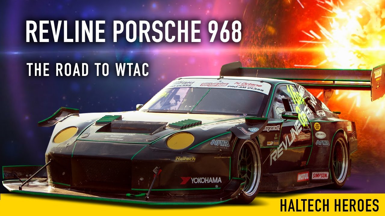 🏅 Revline Racing Time Attack Porsche 968 | HALTECH HEROES