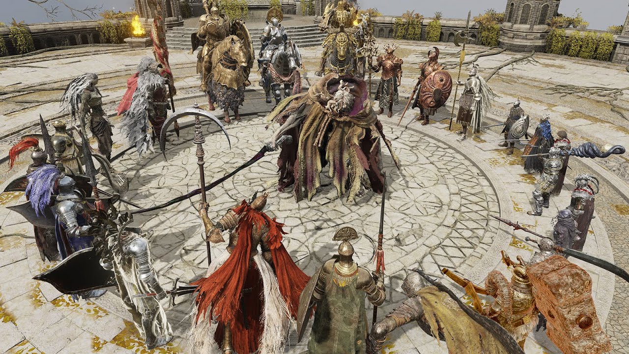Morgott, The Omen King Vs All Knights - 1 Vs 1 - Elden Ring