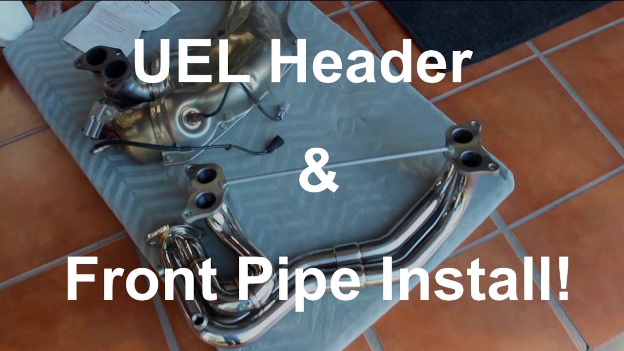 How To: UEL Header and Frontpipe Install on BRZ