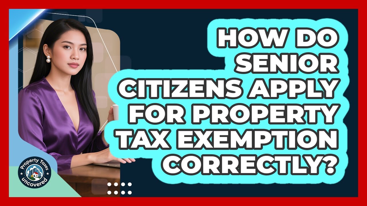 How Do Senior Citizens Apply For Property Tax Exemption Correctly? - Property Taxes Uncovered