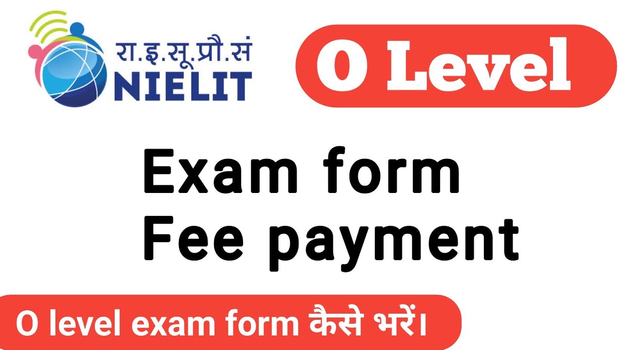 O level exam form / o level exam fee payment@techvidyalaya