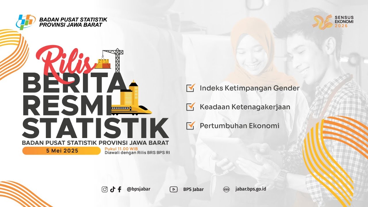 Rilis Berita Resmi Statistik Badan Pusat Statistik Provinsi Jawa Barat 5 Mei 2025